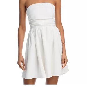 Aqua Tan Strapless Dress large NWT